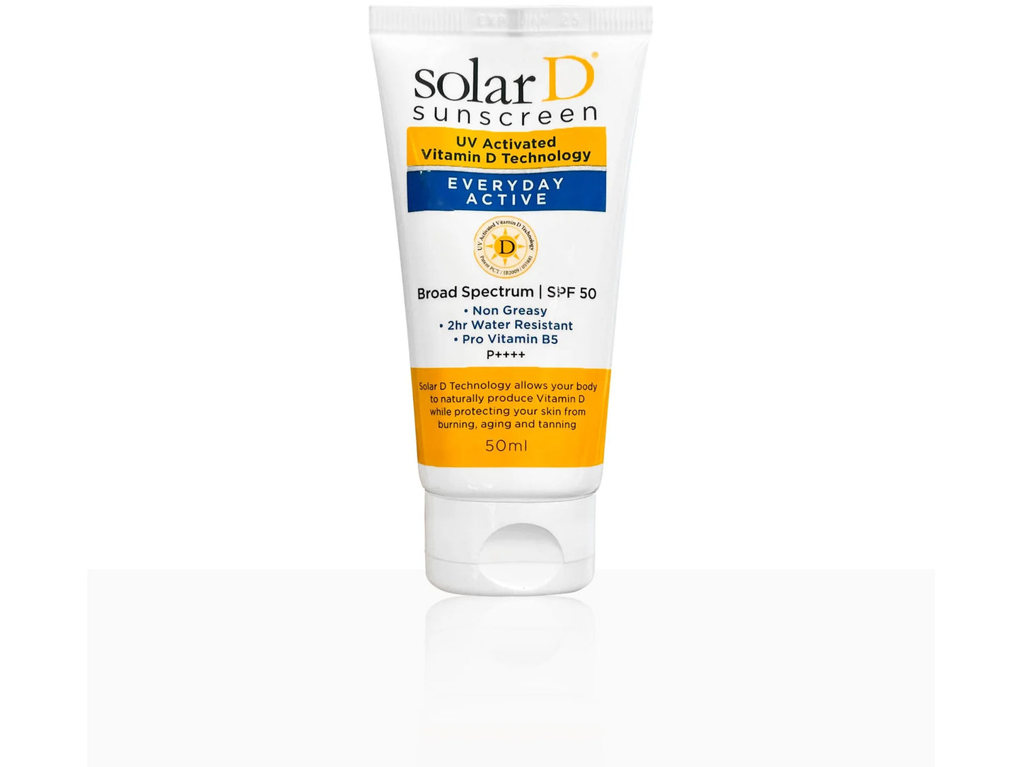 Solar D Sunscreen Everyday Active Sunscreen SPF 50 P++++