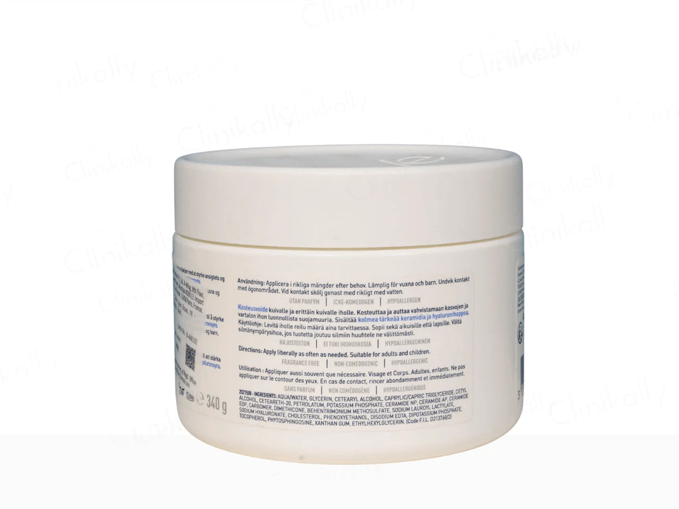 CeraVe Moisturising Cream Baume Hydratant 340 GM